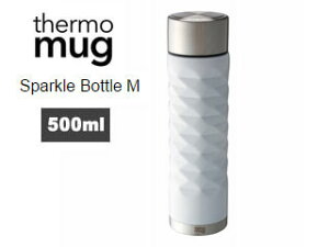 　thermo mug/サーモマグ S14-50 スパークルボトル M (ホワイト)