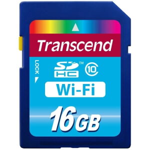 【送料無料】トランセンド TS16GWSDHC10 Wi-Fi SDカード 16GB 【メール便不可】