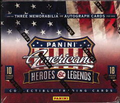 2012 PANINI AMERICANA HEROES & LEGENDS セレブリティ（有名人）トレーディングカード