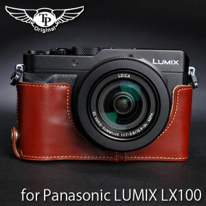 『Panasonic LUMIX LX100用レザーカメラケース』TP Original/ティーピー オリジナル Leather Ca...