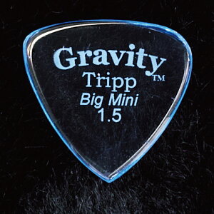 【新商品】【正規輸入品】Gravity Guitar Picks　Tripp Big Mini 1.5mm ブルー　【即納可能】【...
