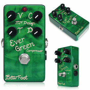【新商品】【送料無料】【代引き手数料無料】BearFoot Guitar Effects Ever Green Compressor　...