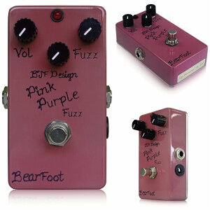 【新商品】【正規輸入品】BearFoot Guitar Effects Pink Purple Fuzz　【即納可能】