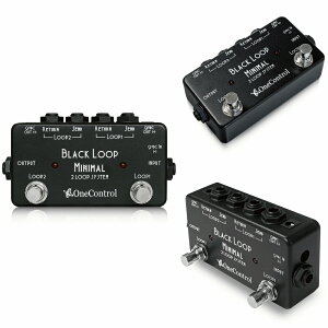 ★今だけポイント10倍★【新商品】One Control　Minimal Series Black Loop -2Loop with 2DC OU...