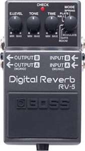 【送料無料】ボスBOSS　コンパクトエフェクター　デジタル・リバーブ RV-5