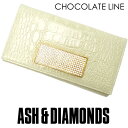 ASH&DIAMONDS　アッシュ＆ダイヤモンド チョコレート ウォレットL/グレー(長財布)