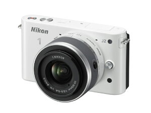 Nikon 1 J2 標準ズームレンズキット ホワイト【新品】【取寄品】[送料525円]