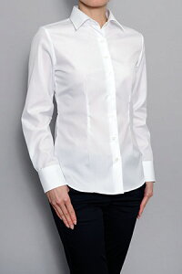 NEWワイドカラーワイシャツ！小ぶりな衿とスリムなスタイルの衿立ちきれいな形態安定ワイシャツ...