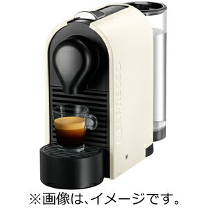 　ネスレ コーヒーメーカー「ネスプレッソ　U」 C50CW　＜クリーム＞【送料無料】