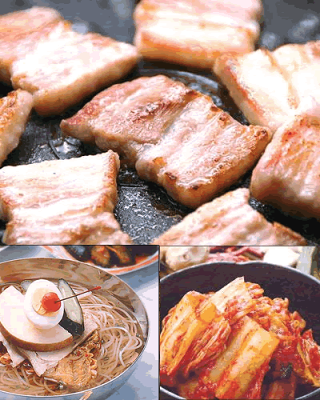マッコリ付き焼肉セット！キムチも冷麺もついている焼肉セットフルコース！【冷蔵限定】韓国で...