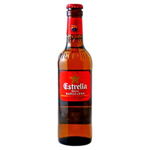 バルセロナでナンバー1のシェアビール！エストレーラ・ダム（エストレージャ・ダム） ビール瓶 ...