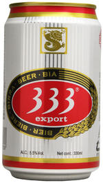 ベトナムビール　333　バーバーバー　330ml缶×24本