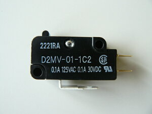 オムロン製マイクロスイッチ[押圧25g]【D2MV-01-1C2】