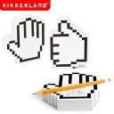【KIKKERLAND/キッカーランド】ピクセルパッド スティッキーノート ふせん / Pixle Pads Sticky Notes★おもしろ雑貨/おもしろグッズ/文具/文房具