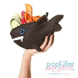LAで人気のユニークデザインお魚ポーチ！popkiller(ポップキラー） CREATURE POUCH/クリーチャ...