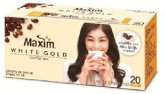 キムヨナが飲むマキシムWHITE GOLDコーヒー11.8gX20個