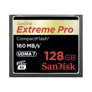 【送料無料】SanDiskコンパクトフラッシュ Extreme Pro 128GB 1067倍速 SDCFXPS-128G-X46サンデ...