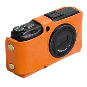 RICOH GR DIGITAL III 専用カメラケースハクバ（HAKUBA)本革ボディスーツ DBS-GR3CM (キャメル)