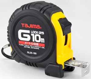【送料無料】　【Tajima】（タジマ）　［GL25100BL］　コンベックス　Gロック　Gロ…