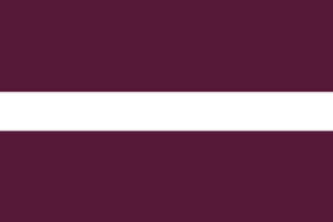 世界の国旗セット・Sサイズ・吸盤パーツ付き！！ラトビア国旗セット Sサイズ[25×37.5cm・ポー...