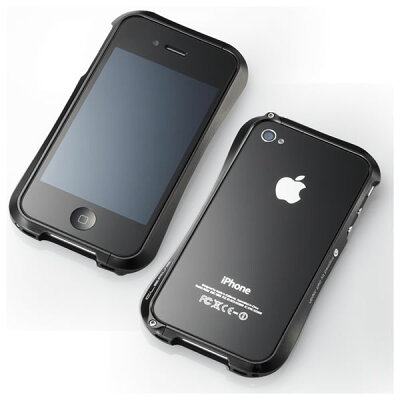 iPhone4S(アイフォン4S)用 アルミバンパー ケース。 Deff CLEAVE ALUMINIUM BUMPER　DCB-IP40A6...