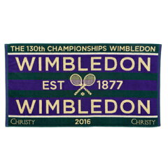 【タオル】【テニス】Wimbledon(ウィンブルドン)全英オープンテニス 限定販売 チャンピオンシッ...