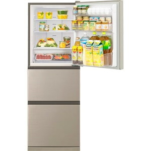 日立 3ドア ノンフロン冷凍冷蔵庫 R-27RV