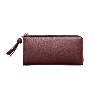 50代女性に人気のレディース財布ブランドは土屋鞄製造所のガゼットコード ファスナーロングウォレット