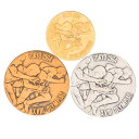 オリンピック東京大会記念メダル 1964年(昭和39年) 金(K18) 銀(SV925) 銅 メダル3点セット 