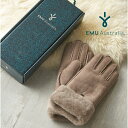 彼女へのクリスマスプレゼントにおすすめ EMU Australia 公式 エミュ Apollo Bay Gloves シープスキン 