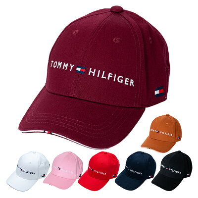 ゴルフグッズのプレゼントにおすすめ｜TOMMY HILFIGER GOLF トミーヒルフィガー ゴルフ ロゴ キャップ