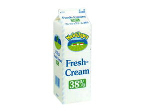 予約商品cream中沢乳業　フレッシュクリーム 38% 1L　　　 　10P04Jul15 【RCP】