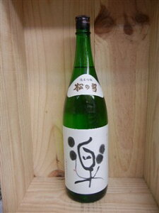 滋賀の銘酒日本酒　松の司　純米吟醸　楽（らく）1800ml【松瀬酒造】