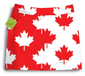 ★今がチャンス！年内送料無料★【激レア】ラウドマウス Canada Maple Leaf Skorts スカート (...
