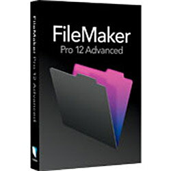 【送料無料】ファイルメーカー〔Win・Mac版〕 FileMaker Pro 12 Advanced ≪アップグレード≫