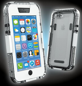 安心のIPX7防水性、耐久性に優れたポリカーボネート素材！iphone iPhone 6 ケース カバー 保護 ...