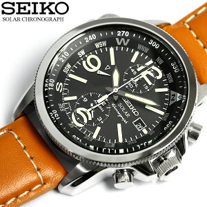 セイコー SEIKO 腕時計 メンズ クロノグラフ ソーラー腕時計 クロノ 100m防水 ウォッチ うでど...
