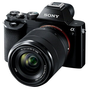 【送料無料】SONY デジタル一眼カメラ・標準ズームレンズキット α7 ILCE-7K B […
