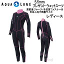 AQUALUNG 　5.5mm wet suits　ウェットスーツ2015　アクアラング　プレザント・ウエットスーツ...