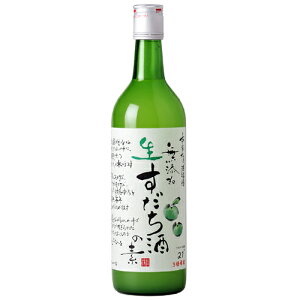 徳島産すだち果汁使用添加物無添加本家松浦酒造 無添加 生すだち酒の素 720ml 1250円