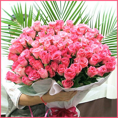 バラ 60本以上本数が選べるバラ花束 薔薇の花束/誕生日プレゼント女性にばら花束 誕生日 送料無料
