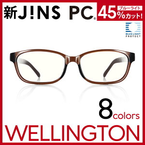 【8色】【JINS PCパッケージタイプ(クリアレンズ)】度なしウエリントン-JINS（ジンズ）