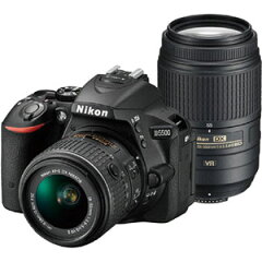 D5500WZ-BK【税込】 ニコン デジタル一眼レフカメラ「D5500」ダブルズームキット（…
