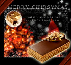 【クリスマスケーキ】オペラ/ポイント10倍/5人分/クリスマス2014（チョコレートケーキ）神戸ス...