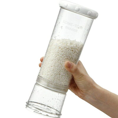 【ポイント最大3倍】振るだけで簡単！少ない水でしっかりとげる節水タイプの米とぎシェーカー！...