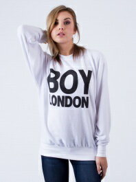 Boy London White Boy London Sweater新作 Kitson/キットソン 人気ブランド ボーイロンドン/Boy...