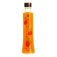 お酢のすっきりした酸味とマンゴージュースの濃厚な甘さを兼ね備えた紅濱の飲むフルーツ酢マン...