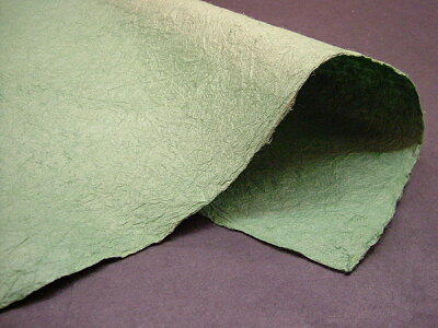 検：　和紙　　もみ紙　強制紙　民芸紙　色和紙　強製紙　緑