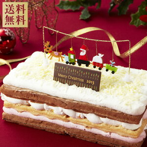 【クリスマスケーキ】ワッフルのかわいいクリスマスケーキ♪★超早割価格★ご予約受付中！ホワ...