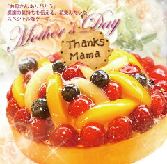 【フルーツ増量】限定30台分しかお作りしません大切な母の日に！特製 母の日 フルーツケーキ 16...